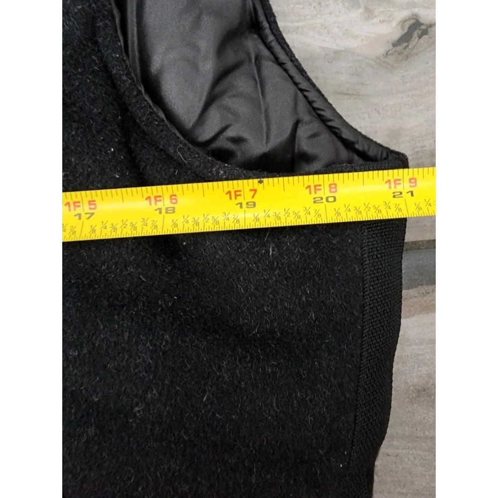 Hugo Boss Black Wool Blend Reversible Vest Men's Size 38R - Picture 10 of 11